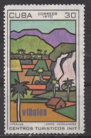 1970 Tourism - 30c. - Vinales Valley (J. Hernandez)   FU SMALL TEAR CHEAP PRICE - Oblitérés