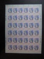 RUSSIA1978 MNH (**)YVERT 4543sailboat.The Olympic Games 80. TALLINN. SHEET (6x6) - Feuilles Complètes