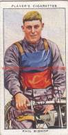 1937 Speedway Rider Phil Bishop - Trading-Karten