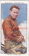 1937 Speedway Rider Frank Charles - Trading-Karten