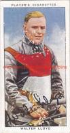 1937 Speedway Rider Walter Lloyd - Tarjetas