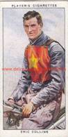 1937 Speedway Rider Eric Collins - Trading-Karten