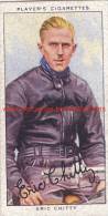 1937 Speedway Rider Eric Chitty - Trading Cards