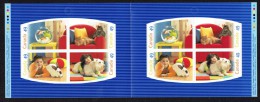 2004  Pets: Goldfish, Cats, Rabbit, Dog  Sc 2057-60  BK 297 - Carnets Complets