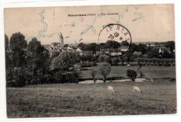 CPA - SANCERGUES - VUE GENERALE - N/b - 1915 - - Sancergues