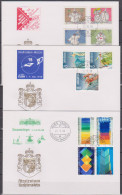 Lichtenstein Messebelege 1998:Briefmarkenmesse Essen,Briefmarken-Börse Sindelfingen, Donaueschingen  ( D 3641 ) - Cartas & Documentos