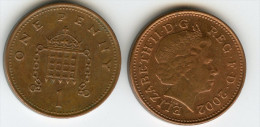 Grande Bretagne Great Britain 1 Penny 2002 KM 986 - 1 Penny & 1 New Penny