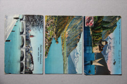 SUISSE (Chillon, Montreux, Bale, Thoune, Genève), LOT De 8 CPA - Thoune / Thun