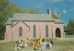 CPSM Australie, Swan Hill, Vic. Exterior Of Pioneer Settlement's Church - Swan Hill