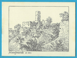 Staufeneck,Kurze Geschichte Der Ruine Staufeneck,Dr.A.Aich,Bad Cannstatt,ca.1950 - Bade-Wurtemberg