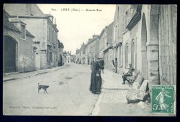 Cpa Du 18  Léré  Grande Rue      LIOB15 - Lere