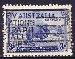 AUSTRALIE 1934 YT N° 98 Obl. - Oblitérés