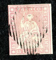 9987  Switzerland 1854 Zumstein #24Aa  (o)  Michel #15 Ia - Usati