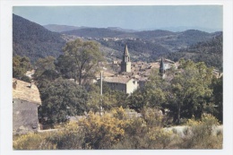 83 - BARGEMON  -VUE GENERALE  -SCANS RECTO VERSO-C36 - Bargemon