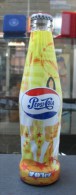 AC - PEPSI COLA - 1970s SHRINK WRAPPED EMPTY GLASS BOTTLE & CROWN CAP 250 Ml FROM TURKEY - Soda