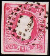 1866. Luis I. 25 REIS.  (Michel: 20) - JF193258 - Oblitérés