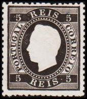 1871. Luis I. 5 REIS Perforated 12½.  (Michel: 34xB) - JF193360 - Nuovi