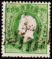 1871. Luis I. 50 REIS Perforated 12½.  (Michel: 39xB) - JF193350 - Gebraucht