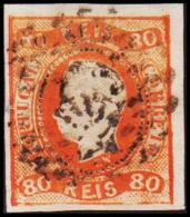 1866. Luis I. 80 REIS.  (Michel: 22) - JF193271 - Gebraucht