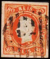 1866. Luis I. 80 REIS.  (Michel: 22) - JF193269 - Gebraucht