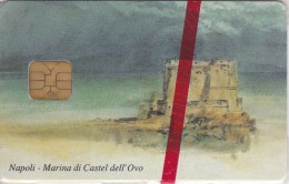 TARJETA CON CHIP DE ITALIA DE NAPOLI - MARINA DI CASTELL'OVO  (NUEVA-MINT) EUROPA CARD SHOW - Tests & Servizi