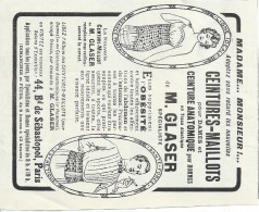 Hygiéne Et Santé/Encart Publicitaire/L´Illustration/Moyen  Format/Ceinture Maillot/1925   ILL134 - Chemist's (drugstore) & Perfumery