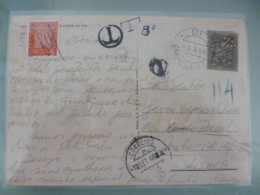 CAPARICA - F.N.A.T  (PORTEADO) - Lettres & Documents