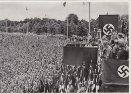 39860- HITLER, MANIFESTATION, PICTURE CARD, HISTORY, ALBUM NR 8, IMAGE NR 153, GROUP 33 - Geschiedenis