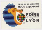 VIGNETTE FOIRE DE LYON 1976 - Autres & Non Classés