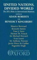 United Nations, Divided World: The UN's Roles In International Relations Edited By Roberts, Adam And Kingsbury Benedict - 1950-Heute