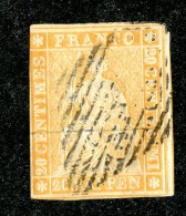 10017  Switzerland 1854-55 Zumstein #25B  (o)  Michel #16 IIAym - Gebraucht