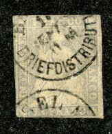 10048  Switzerland 1856-57 Zumstein #27D  (o)  Michel #18 IIByn - Gebraucht