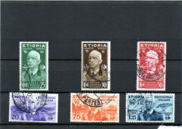 1936 Etiopia - Vittorio Emanuele III - Ethiopie