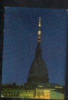 Q193 TORINO - MOLE ANTONELLIANA DI NOTTE - NOTTURNO, NOCTURNE NUIT, NIGHT NOCTURNAL - VIAGGIATA 1964 - Mole Antonelliana