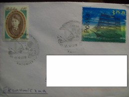 Poland Katowice With Permanent Pictorial Postmarks 120 Years Pumping Station With Steam Engine - Cartas & Documentos
