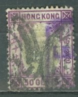HONG KONG 1904-09: SG 85 / YT 88, O - FREE SHIPPING ABOVE 10 EURO - Usados