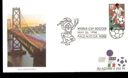 WORLD CUP SOCCER ANNULLO SAN FRANCISCO USA 94 - 1994 – Estados Unidos