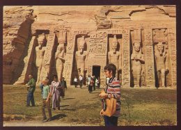 CPM Egypte Le Temple D'Abu Sembel - Abu Simbel Temples