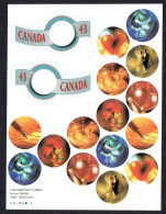 1994   $0.43  Greeting Booklet  Sc 1507-8  - BK 166 - Pages De Carnets
