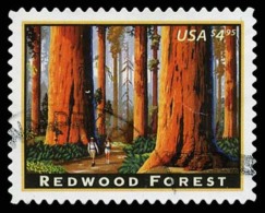 Etats-Unis / United States (Scott No.4378 - Red Wood Forest) (o) TB / VF - Otros & Sin Clasificación