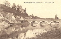 CPA Montigny-le-Gannelon - Pont Sur Le Loir - Montigny-le-Gannelon