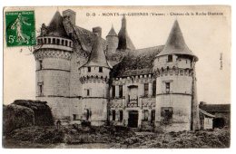 Cpa    Monts Sur Guesnes    Chateau De La Roche Dumanie     BE - Monts Sur Guesnes