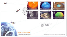 Great Britain 2012 FdC Space Science NEW PRICE - 2011-2020 Decimal Issues