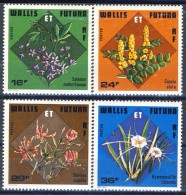 Wallis Et Futuna 1978 Serie N. 213-216 Fiori MNH Catalogo € 10 - Neufs