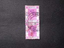 STAMPS HONG KONG 1954 Queen Elizabeth II 10 $ X 2 PEZZI !! Décalque De Couleur - Usados