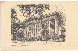 SHORTER MANSION, Eufaula, Alabama, 1994 Used Postcard [17071] - Altri & Non Classificati