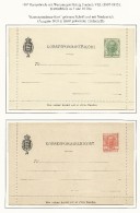 DANEMARK - 1907 - MICHEL Nr. K24+25 - 2 CARTES-LETTRE ENTIER POSTAL NEUVES - Entiers Postaux