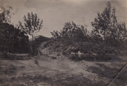 Photo 1915 Secteur LANGEMARK-POELKAPELLE - Position Allemande, Fussartillerie (A139, Ww1) - Langemark-Poelkapelle
