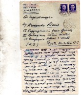 1941    LETTERA VIA AEREA CON ANNULLO CAPPELLA BACOLI NAPOLI     POSTA MILITARE 11 - Marcofilie (Luchtvaart)