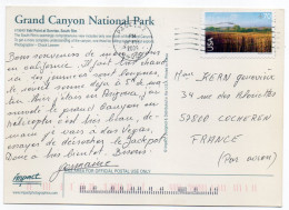 2005--carte Postale "Grand Canyon National Park" Des USA Pour La France--timbre - Briefe U. Dokumente